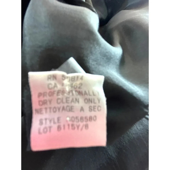 Tahari Classics Womens Pencil Skirt Career Black Lined Size 10 - Picture 4 of 9